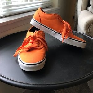VANS SHOES ORANGE